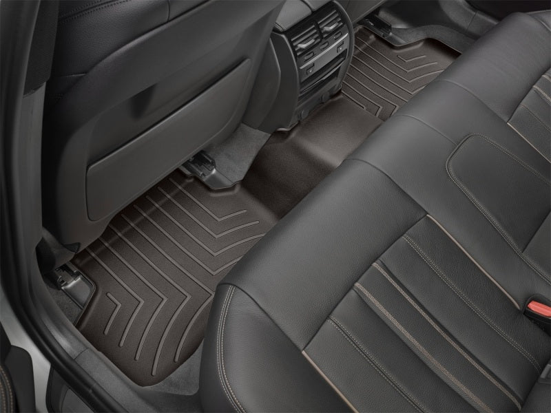 WeatherTech 2017+ BMW 5 Series Rear FloorLiner - Cocoa (X-Drive Only)