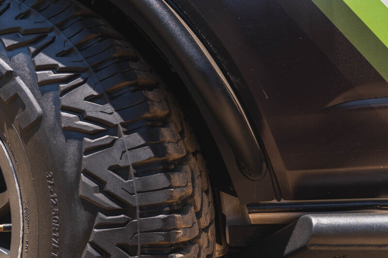 DV8 21-25 Ford Bronco Rear Aluminum Inner Fenders - Black