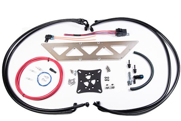 Radium Engineering 08+ Mitsubishi Evo X Fuel Surge Tank Kit (FST Not Incl)