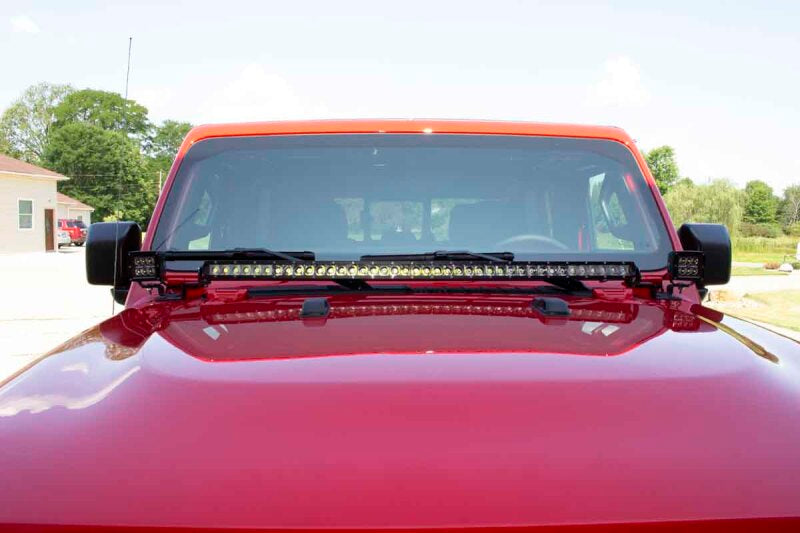 Fishbone Offroad 2018+ Jeep Wrangler JL Cowl Light Bracket