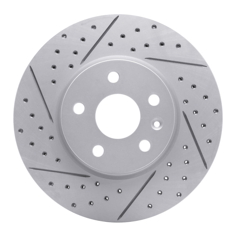 R1 10-25 Buick Regal Front Left Drilled & Slotted Geo-Carbon Rotor