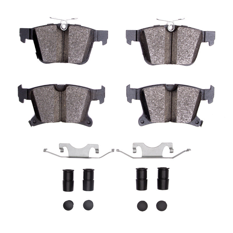 R1 2017-2024 Chrysler Grand Caravan Rear R1 Ceramic Pads & Hardware Kit