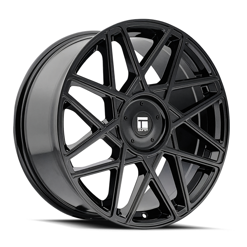 Touren 3266 TR66 20x9 / 5x112/120 BP / 35mm Offset / 74.1mm Hub Gloss Black Wheel