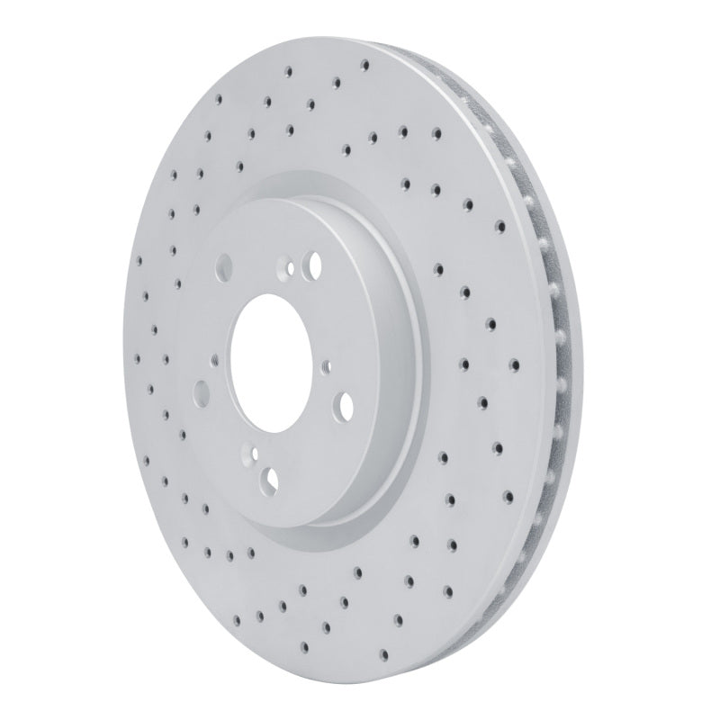 DFC 07-20 Acura Zdx Front Left Drilled Geoperformance Rotor