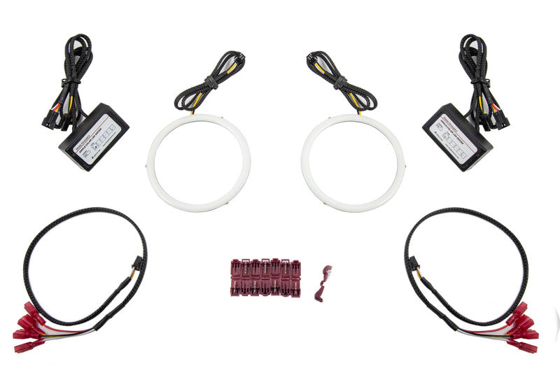 Diode Dynamics Halo Lights LED 60mm - Red (Pair)