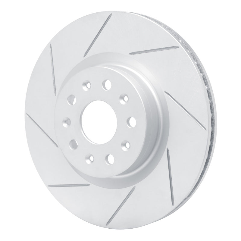 DFC 14-25 Cadillac CTS Front Left Slotted Geoperformance Rotor