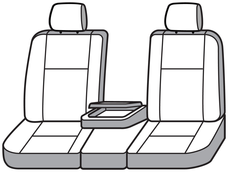 Covercraft 14 Chevrolet/GMC 1500 Polycotton SeatSaver Custom Front Row Seat Covers - Charcoal