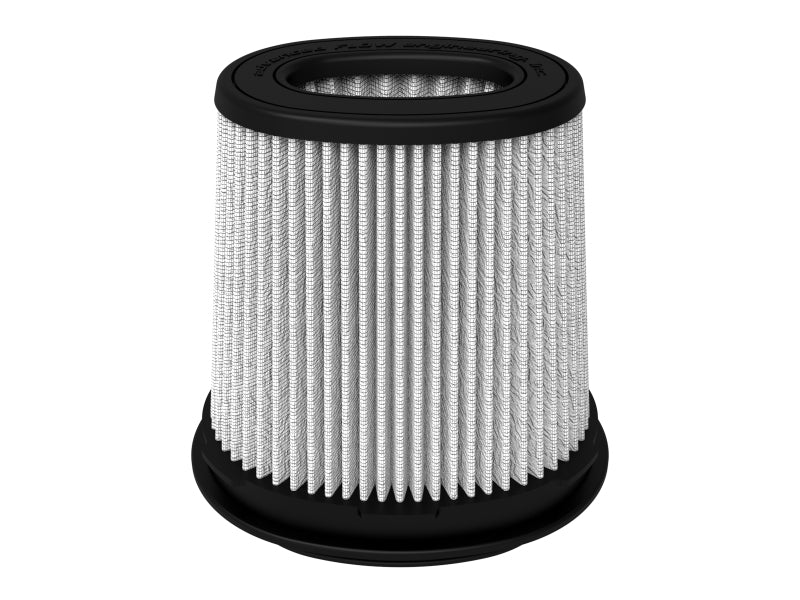 aFe Momentum Intake Filter w/Pro DRY S (5-1/4x3-3/4)IN F x(7-3/8x5-7/8)IN B x(4-1/2x4)IN Tx6-3/4IN