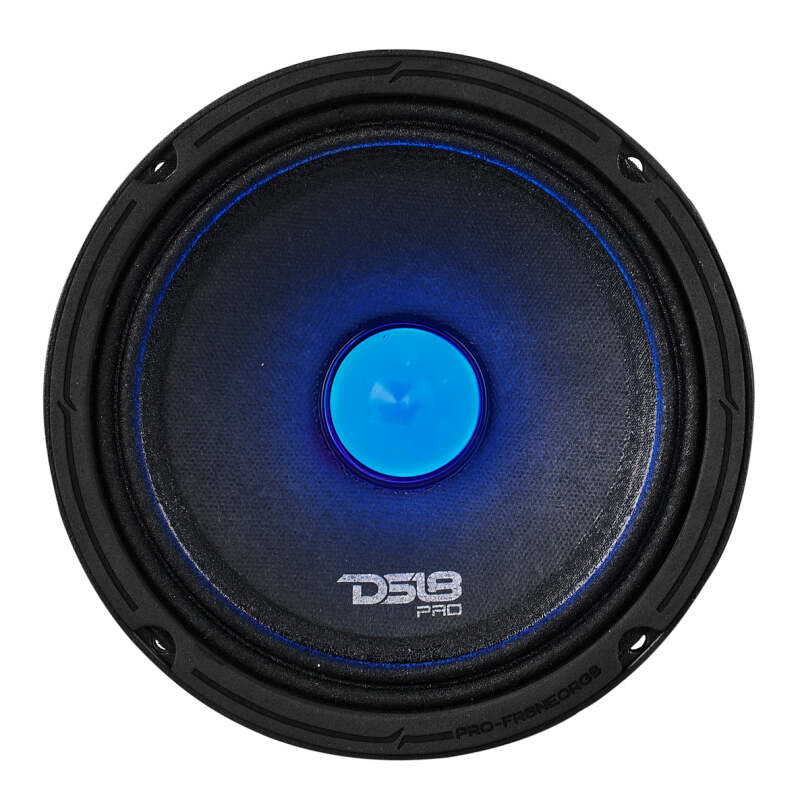 DS18 6.5in 225 Watts RMS 4 ohm Neodymium Full Range Loudspeaker RGB Bullet Loudspeaker