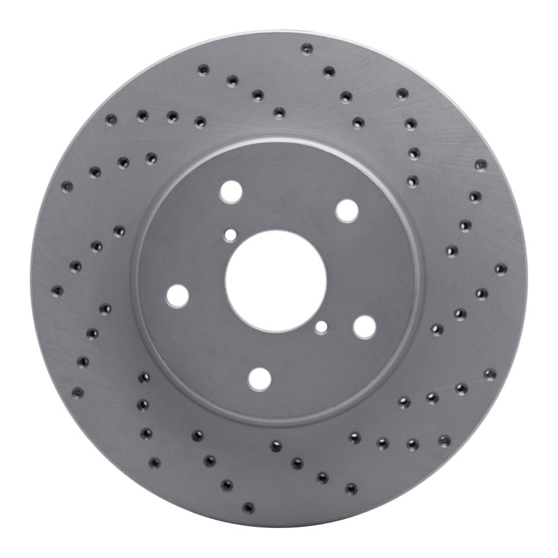 DFC 15-19 Subaru Legacy Front Right Drilled Geoperformance Rotor