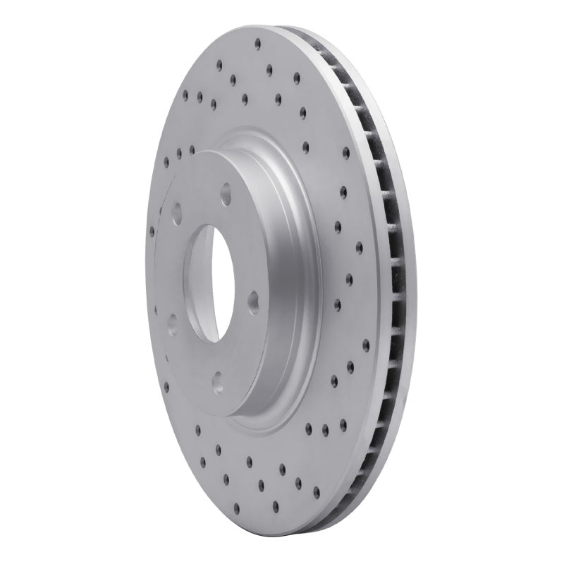 DFC 02-06 Infiniti I35 Front Right Drilled Geoperformance Rotor