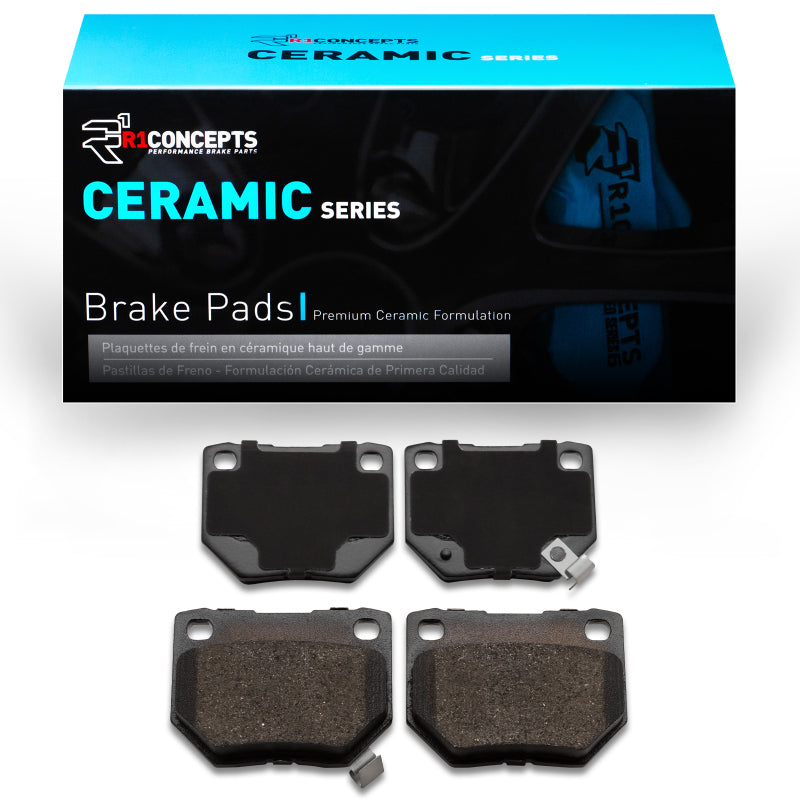 R1 89-96 Nissan 300ZX Turbo Rear R1 Ceramic Brake Pads