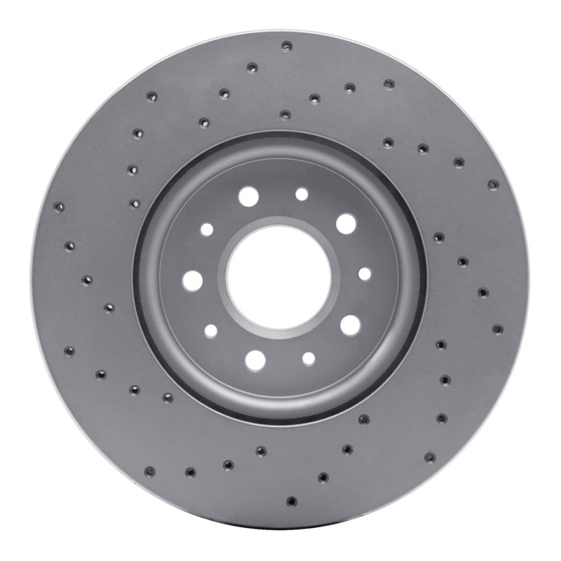 DFC 16-21 Buick Regal Tourx Front Right Drilled Geoperformance Rotor