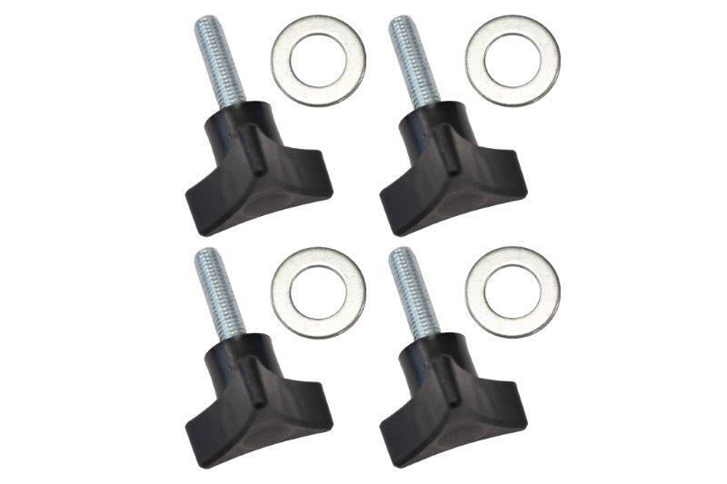 Fishbone Offroad 2018+ Jeep Wrangler JL Tub Rail Tie Downs Steel Powdercoat