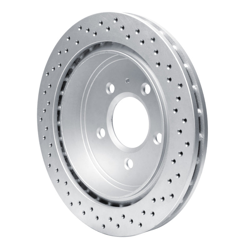 DFC 03-11 Cadillac Cts Rear Left Drilled Geoperformance Rotor