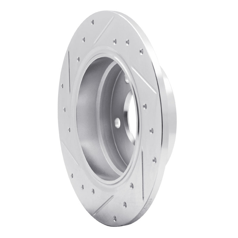 DFC 91-99 BMW 323is Rear Right Drilled & Slotted Silver Brake Rotor
