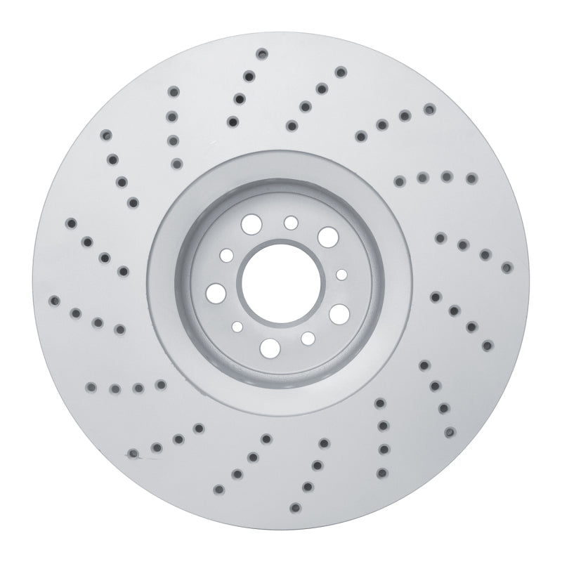 R1 2020-2025 BMW X4 Right Front GeoSPEC Coated Rotor - Drilled