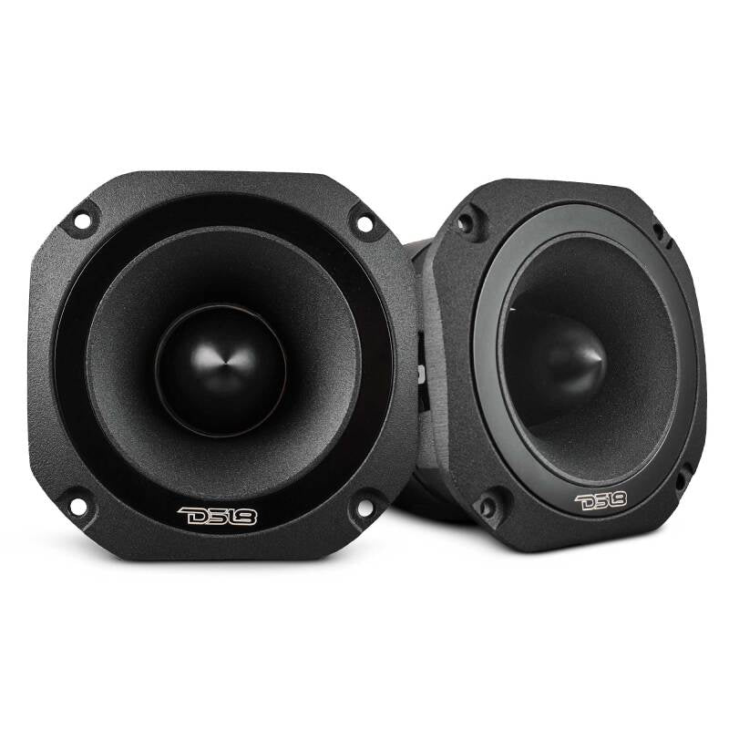 DS18 4in Super Bullet Tweeter 200 Watts RMS 1.5in Titanium Vc 8 ohm Black