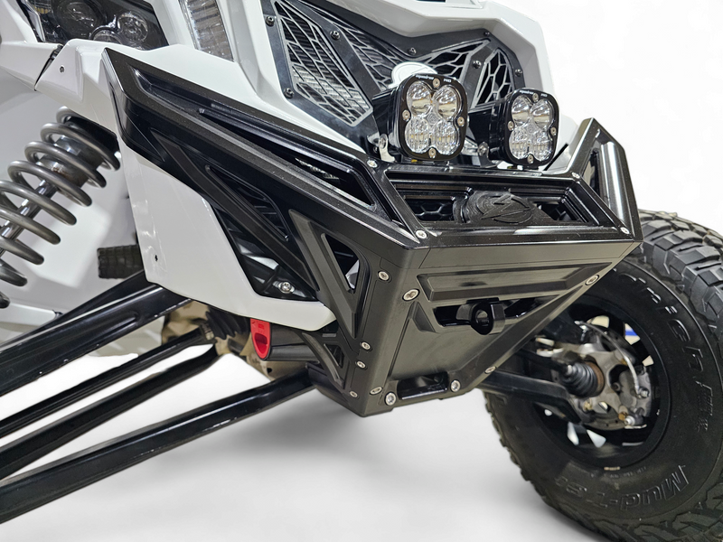 Elektric Offroad 2017+ Can Am X3 Maverick Billet Front Winch Bumper Anodized Black
