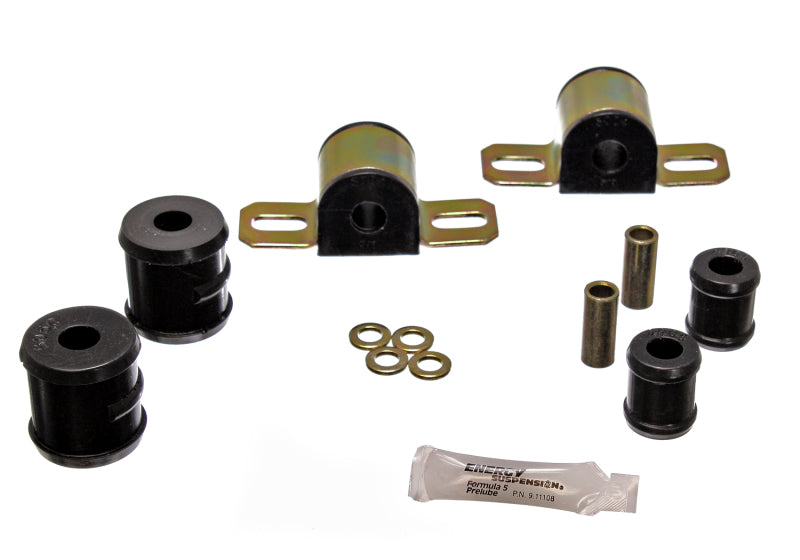 Energy Suspension GM 11/16in Rear Stab Bushing Set - Black