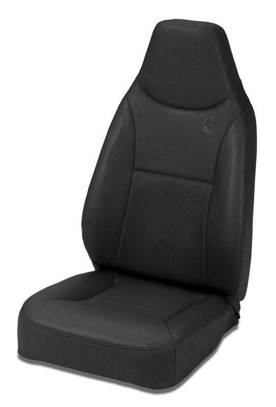 Bestop 76-86 Jeep Cj7 Front Trailmax II Standard Seat (All Vinyl Black Crush)