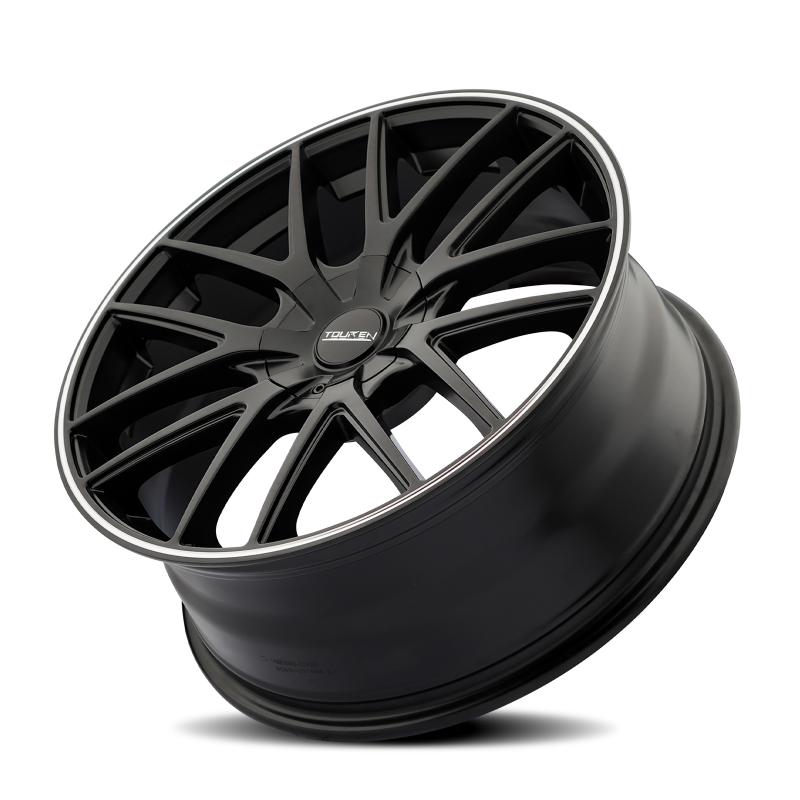 Touren 3260 TR60 17x7.5 / 5x100/114.3 BP / 42mm Offset / 72.62mm Hub Matte Black Machined Wheel