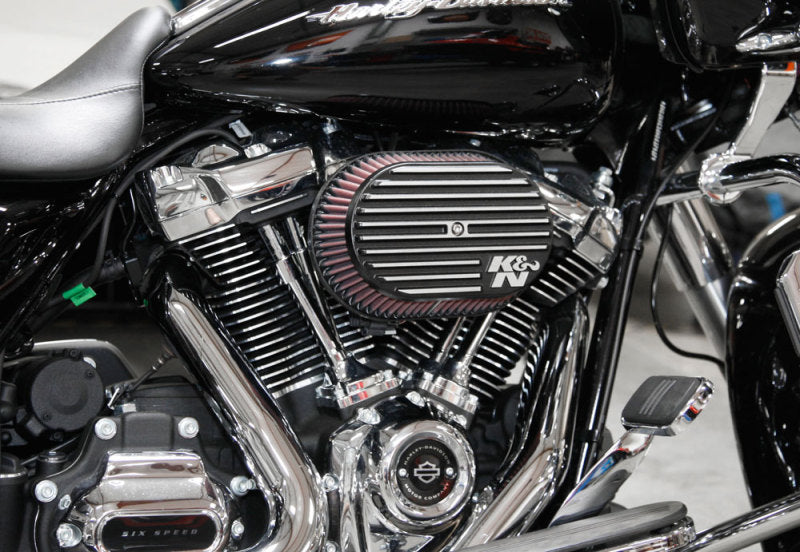 K&N Street Metal Intake System for 12-16 Harley-Davidson Road King 103cl Side Draft Touring
