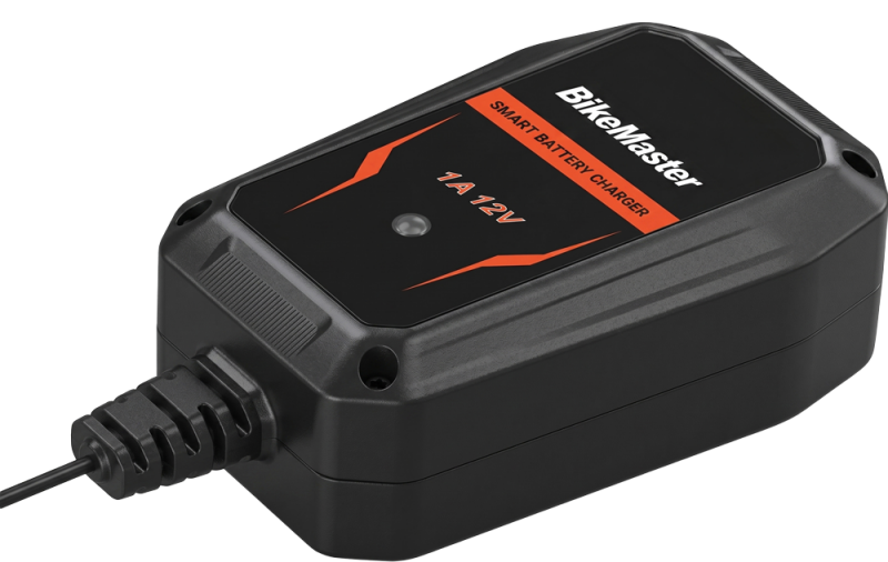 BikeMaster 1 Amp Smart Charger Mini Battery Maintainer - 12V
