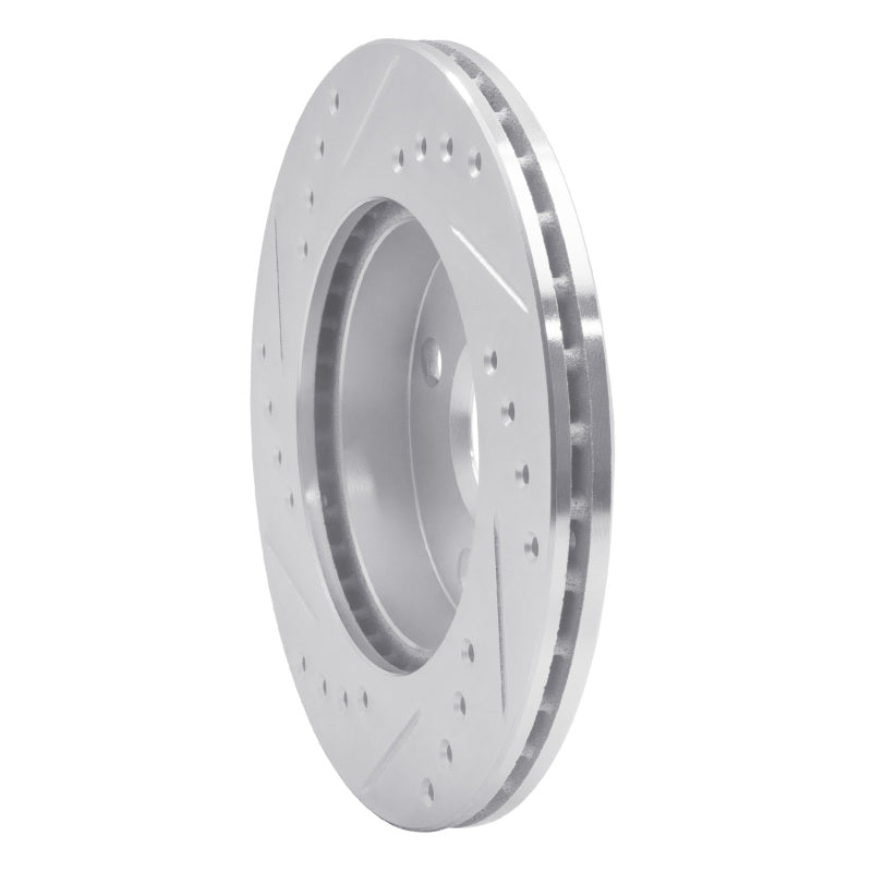 DFC 99-05 Toyota Yaris (Mexico) Front Right Drilled & Slotted Silver Brake Rotor