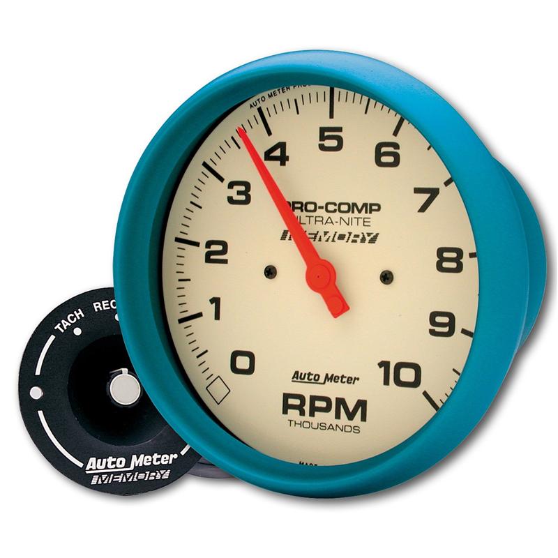 Autometer Ultra-Nite 2-5/8in 15psi Mechanical Glow In The Dark Fuel Pressure Gauge