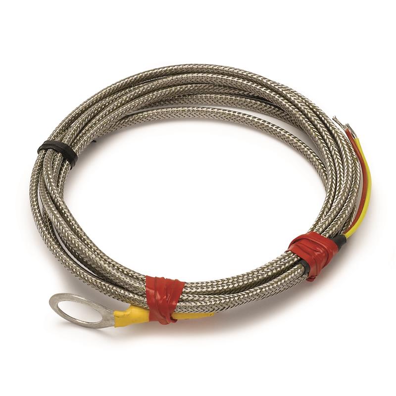 Autometer Thermocouple Type K Spark Plug Mount Open Tip 6ft Replacement