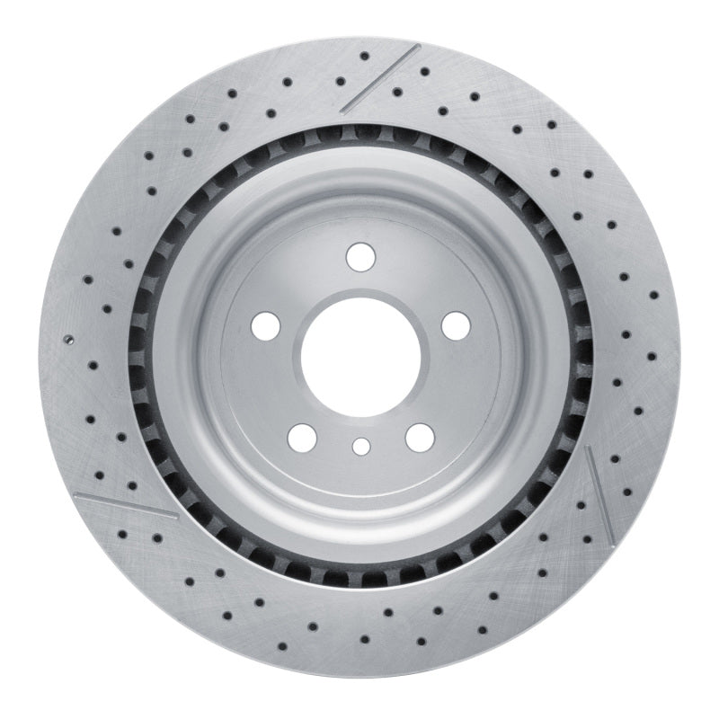 R1 2012-2019 Mercedes-Benz ML63 AMG Rear Brake Rotor - Drilled and Slotted
