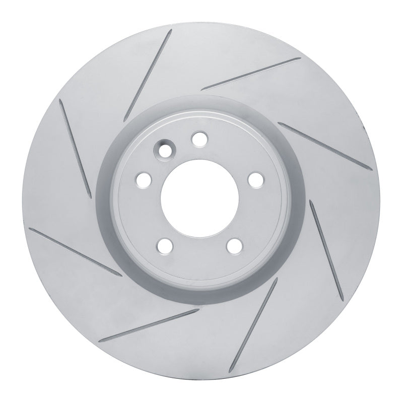 DFC 10-17 Land Rover Range Rover Front Left Slotted Geoperformance Rotor