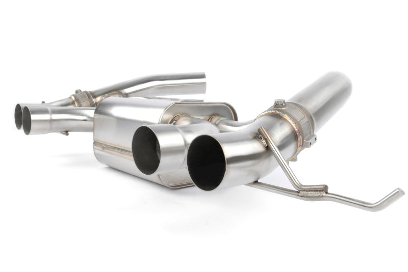 Dinan 21-27 BMW M3/M4 (G80/G82/G83) Valved Axleback Exhaust System - Black Tips