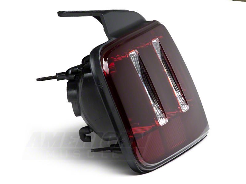 Raxiom 05-09 Ford Mustang Coyote Tail Lights- Black Housing (Smoked Lens)