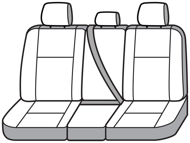 Covercraft 21-24 Ford F150 Endura PrecisionFit Custom Front Row Seat Covers - Blue/Black