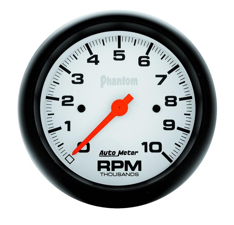 Autometer Phantom 66.7mm 30 in Hg-Vac/30PSI Mechanical Vacuum/Boost Gauge