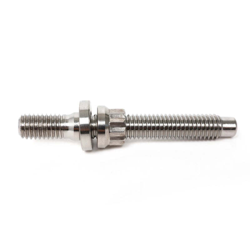 BLOX Racing SUS303 Stainless Steel Manifold Stud Kit M8 x 1.25mm 65mm in Length - 7-piece