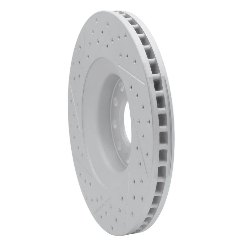 R1 98-09 Audi A4 (USA/Canada) Front Right Drilled & Slotted Geo-Carbon Rotor