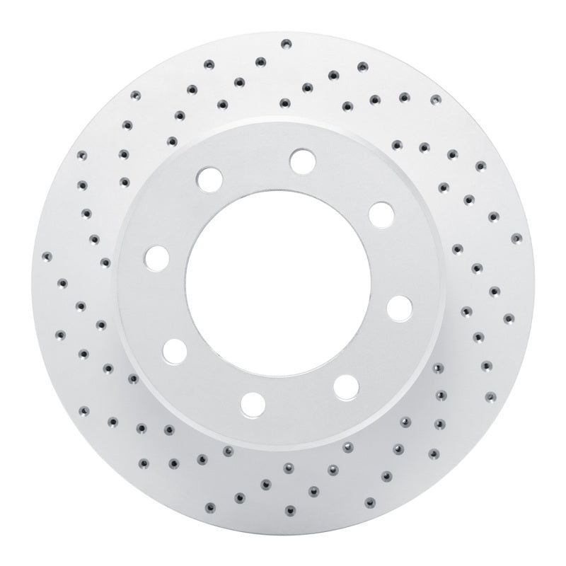 DFC 09-25 Dodge Ram 3500 Front Left Drilled Geoperformance Rotor