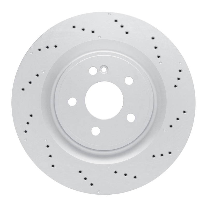 R1 20-25 Mercedes-Benz CLA45 AMG Rear Drilled GeoSPEC Coated Rotor