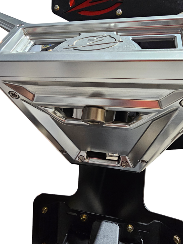 Elektric Offroad Winch Hook For Billet Series Bumper Anodized Gun Metal