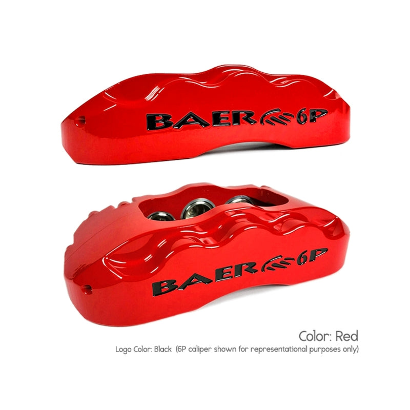 Baer Brakes 64-72 GM A-Body/67-69 F-Body STD Studs 14in Pro+ Front SDZ Brake Kit - Red