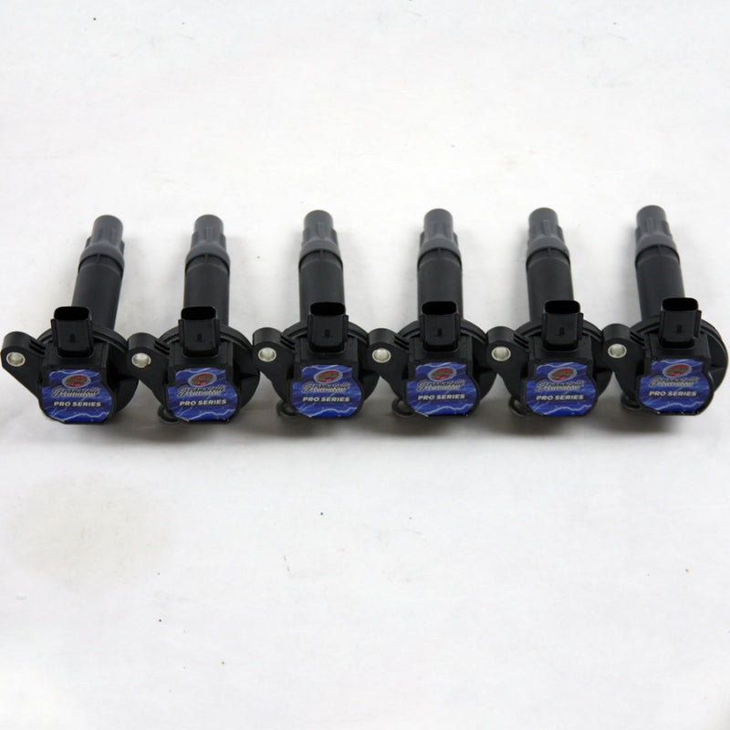 Granatelli 11-14 Ford F-150 3.5L EcoBoost 60KV Pro Series Ignition Coils (Set of 6)