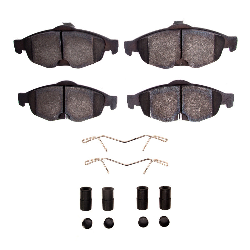 R1 2001-2006 Chrysler Sebring Front R1 Semi Met Pads & Hardware Kit