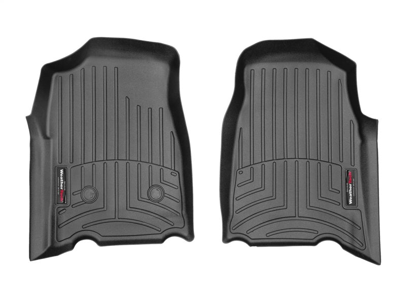 WeatherTech 04+ GMC Canyon Ext Cab Front FloorLiner - Black