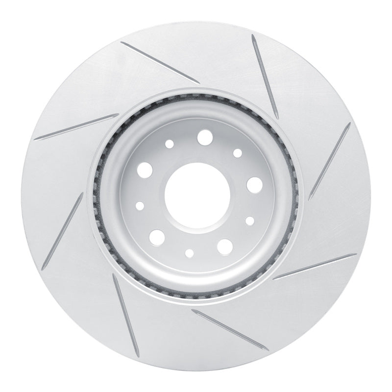 DFC 14-25 Cadillac CTS Front Left Slotted Geoperformance Rotor