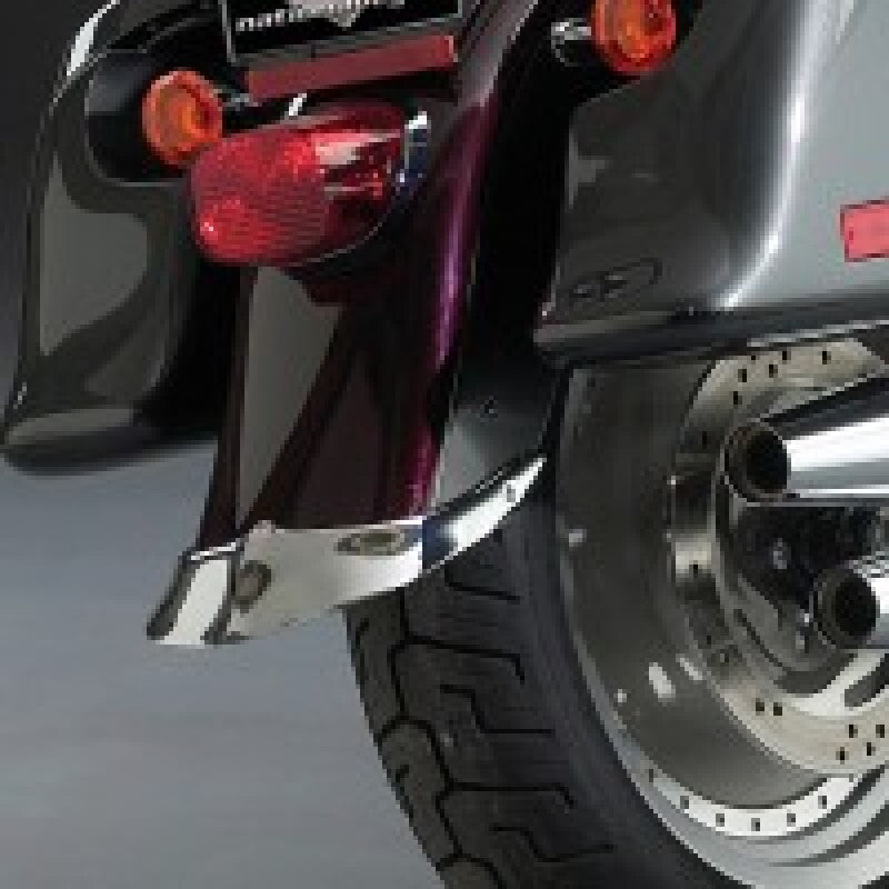 National Cycle 06-12 Harley-Davidson FXST Softail/Custom/Night Train Rear Fender Tips 1pc