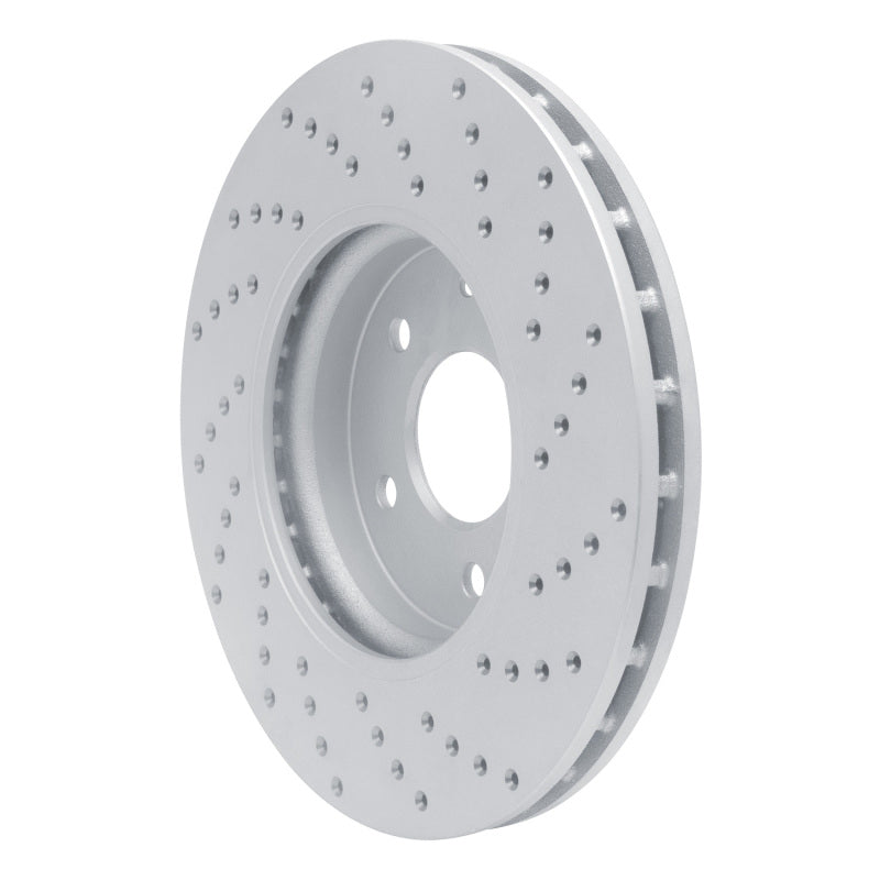 DFC 96-11 Chrysler Crossfire Front Left Drilled Geoperformance Rotor