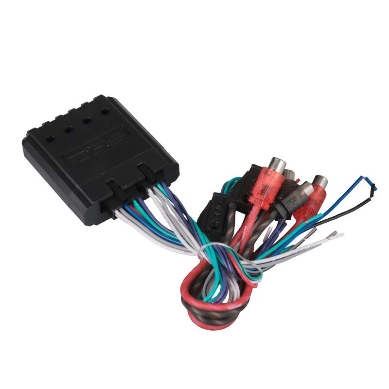 DS18 Hi/Low Converter 4-Channel Speaker Emulator Remote Out Level Matching Controls w/ Auto Turn-on